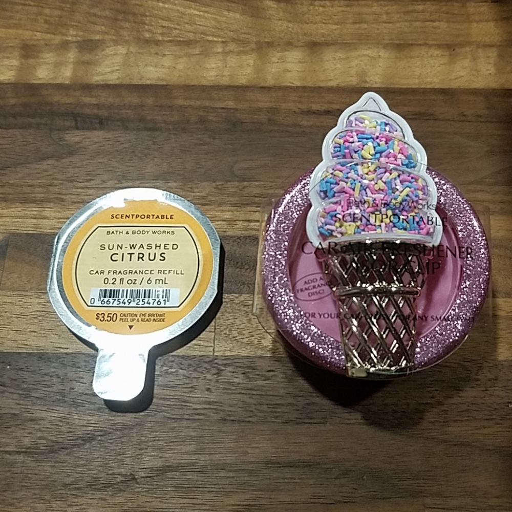 ~Bath & Body Works Scentportable & Scent Disk
